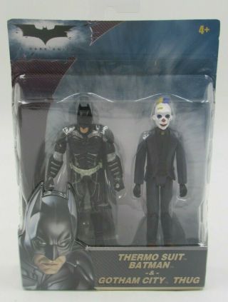 Batman The Dark Knight Thermo Suit Batman & Gotham City Thug Mattel