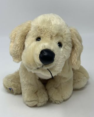 Ganz Webkinz Yellow Lab Puppy Dog Bean Bag Plush Stuffed Animal Hm153 No Code