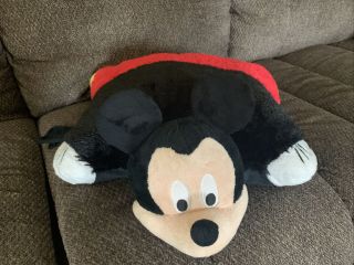 Mickey Mouse Pillow Pets Authentic Disney 17 " Folding Plush Pillow Large