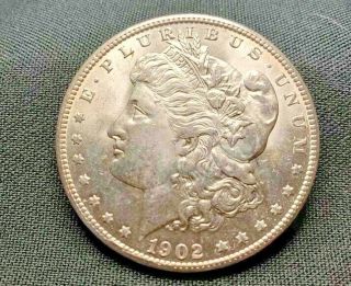 1902 O Morgan Silver Dollar $1 Bu/ms Coin