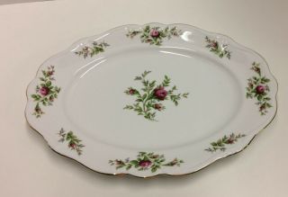 Johann Haviland Traditions Fine China " Moss Rose " 13 Oval Platter