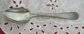Vintage Horn & Hardart Baking Co.  Spoon Victor S Co A1,  Overlay Is Silverplate