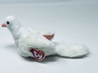 Ty 2002 Serenity The Peace Dove Beanie Baby - With Tags