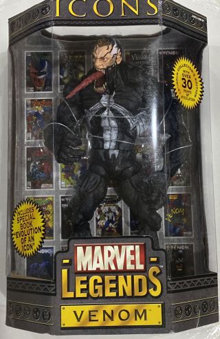 Marvel Legends Icons 12 " Venom Unmasked Variant Figure Toybiz 2006