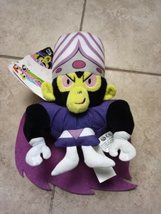 Powerpuff Girls Mojo Jojo Villian 8 " Plush Stuffed Animal Toy With Tag