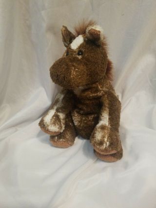 Mary Meyer Sweet Rascals Sweet Horatio Brown And White Horse Plush 9 " 2002
