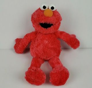Elmo Plush Gund 14” Stuffed Animal With Plastic Eyes 2002 Sesame Street Soft