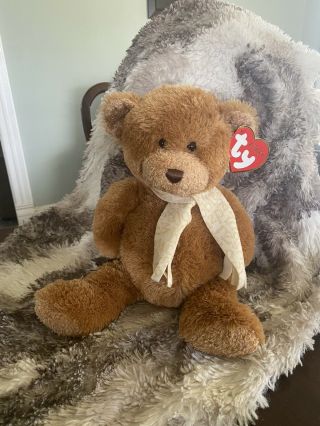 Jumbo Extra Large Ty Classic Beanie Buddy - Borders Exclusive “chaucer” Bear