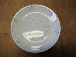 Corelle Provincial Dinner Plate 10 1/4 " Tiny Blue Flowers 1 Ea 6 Available