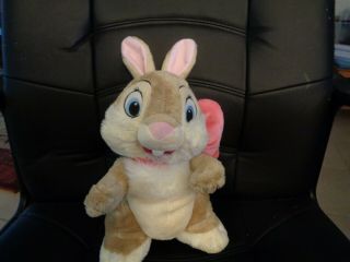 Disney Store Exclusive Easter Bow Miss Bunny Plush Thumpers Girlfriend Authentic
