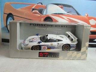 Ut Models - 1997 Le Mans - Porsche 911 Gt1 - 1:18 Scale Model Car - 39720