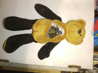 Purdue 2000 Limited Treasures Bear 8 " Beanie Plush With Tags