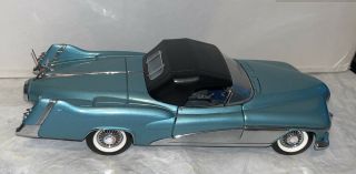 Franklin 1/24 1951 Buick Lesabre Show Car W Box & Papers Die - Cast Blue