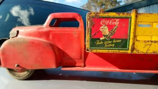 Vintage - Louis Marx & Co.  Coca - Cola Delivery Truck 30 
