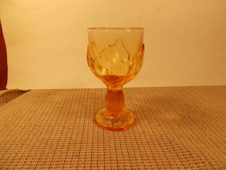 Franciscan Crystal Cabaret Persimmon Wine Goblet 5 1/2 "