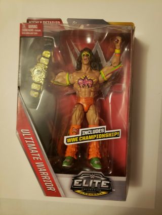 Mattel Wwe Ultimate Warrior Elite Flashback Figure Legends