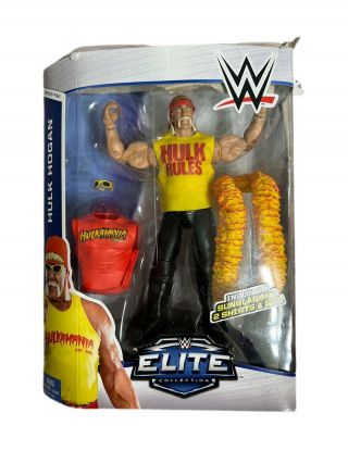 Mattel Wwe Elite Series 34 Hulk Hogan Action Figure