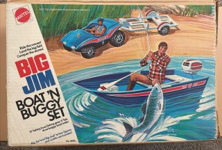 Vintage Mattel Big Jim Boat 