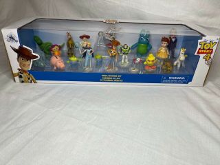 Disney Pixar Toy Story 4 Mega Figurine Set (woody,  Bo Peep,  Forky,  & Co. )