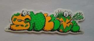 Kaws X Sneeze Large Graffiti Art Sticker Companion