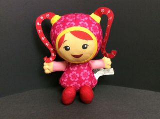 Team Umizoomi Milli Measure Plush Doll Fisher Price 2011 9 " Mattel Red Pink