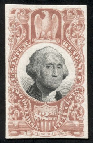 R146p4 $2.  50 Third Issue Revenue Nh Proof On Card -