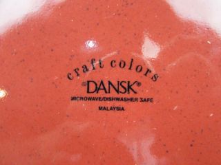 Craft Colors Rhubarb by Dansk Coffee Mug All Red Rim Smooth No Trim b122 2