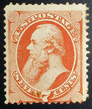 1871 Us Stamp 149 Stanton 7c Og Cv=$200,