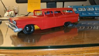 Pmc 1959 Ford Country Sedan Wagon Promo 1:25 Red (toy Version)