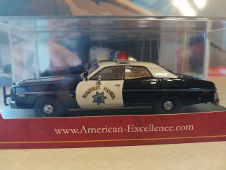 1/43 1978 Dodge Monaco Chp California Highway Patrol American Excellence (neo)