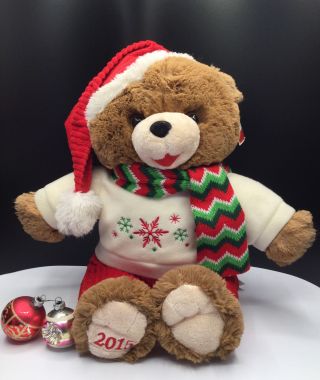 2015 Snowflake Teddy Bear 20 " Dan Dee Christmas Holiday Plush