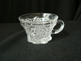 Cambridge Inverted Feather (near Cut 2651; Feather Cut) Punch Cup Eapg