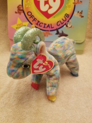 Ty Beanie Baby - Goat (chinese Zodiac) (8 Inch) With Tags