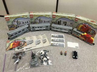 Lego Santa Fe Chief 10020 Cars Set Ii 10022 ×2 Cars Set I 10025 5300 Set