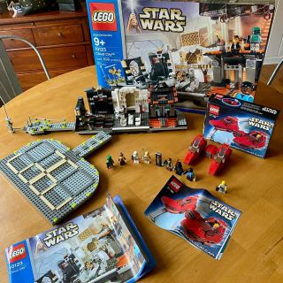 Lego Star Wars Cloud City 10123/cloud Car 7119 - Complete With Box/instructions