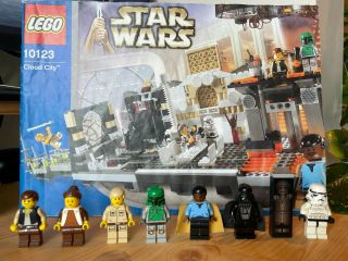 Lego Star Wars Cloud City 10123 100 Complete W/ Boba Fett Luke Lando Leia Etc.