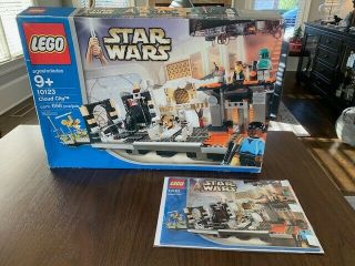 Lego Star Wars Cloud City 10123 100 Complete W/ All 7 Minifigs (incl.  Boba Fett)