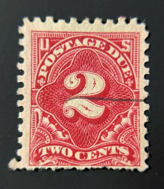 Us Postage Due Stamp Scott J60 Cv $75