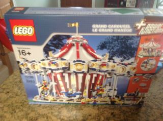 Lego Creator 10196 Grand Carousel Power Function Motors Sound Brick Retired