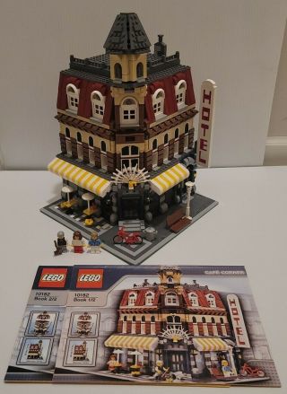 Lego Café Corner 10182 Modular Building Complete With Instructions Hotel