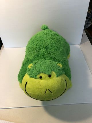 Authentic Pillow Pets Neonz Monkey Green Large 18 " Plush Toy Gift Neon Green