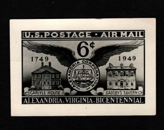 Opc Sc C40 Alexandria Bicentennial Airmail Photo Essay 41087