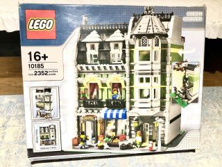Retired Lego Green Grocer (10185) 100 Complete.  Manuals And Box