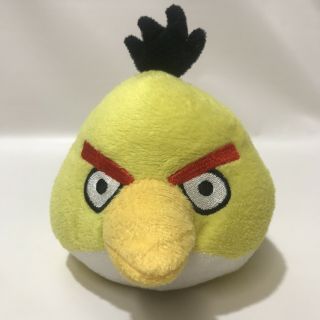 Yellow Angry Birds Plush Chuck Stuffed Animal Toy By Hartz No Sounds