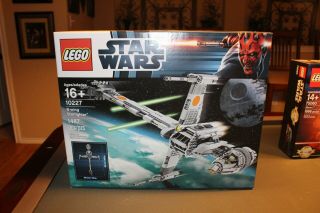 LEGO 75060 Slave 1,  75095 Tie Fighter,  10227 B - Wing Fighter UCS 3