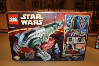 LEGO 75060 Slave 1,  75095 Tie Fighter,  10227 B - Wing Fighter UCS 6