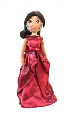 Disney Store Official Princess Elena Of Avalor 18 " Plush Doll