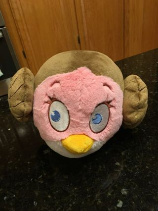 Large Angry Birds Star Wars Princess Leia Plush 10 " Commonwealth Stuffed Animal