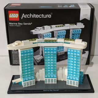 Lego Marina Bay Sands 21021,  Complete And Instruction