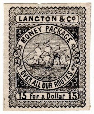 (i.  B) Us Local Post : Langton & Co 7c (money Package)